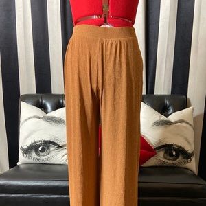 Zara Wide Leg Knit Trousers